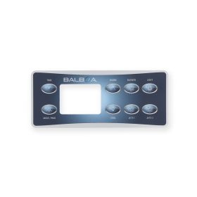8 Button Balboa VL Series Keypad Overlay 10763 10763 1