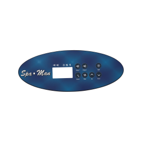 7 Button Dynasty K-52 Keypad Overlay 11392 11392 1