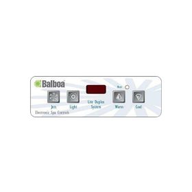 4 Button Balboa VL403 Keypad Overlay 11448 11448 1