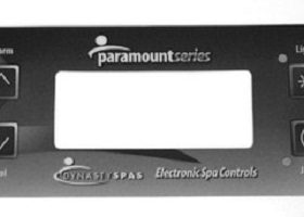 8 Button Dynasty ML900 Keypad Overlay 11678 11600 61258 1