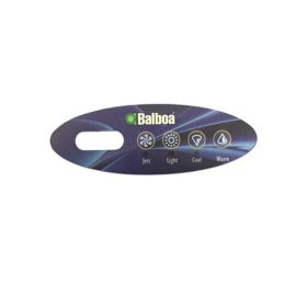 4 Button Balboa VL Series Keypad Overlay 11852 11852 1