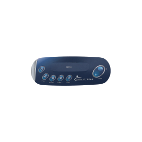 7 Button Dynasty K-450 Keypad Overlay 14113 14113 1