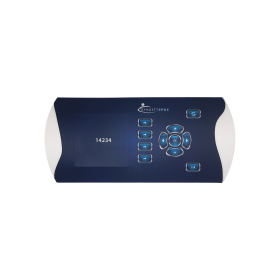 11 Button Dynasty K-600 Keypad Overlay 14234 14234 1