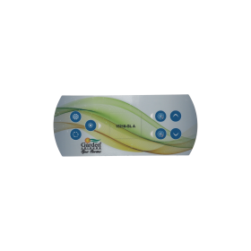 7 Button Dynasty K-506 Keypad Overlay 15218 15218 1