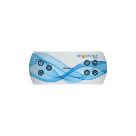 7 Button Dynasty K-506 Keypad Overlay 15219 15219 1