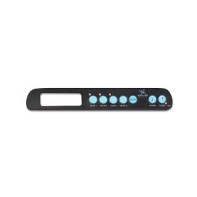 7 Button Master Spa MAS480 Keypad Overlay X508055 X508055 1 1
