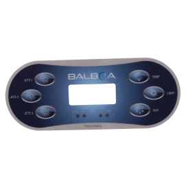 6 Button BWG TP600 Keypad Overlay 13579 image
