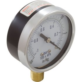 Vacuum Gauge, 1/4" Bottom Connection NPT 0-30HG 2-1/2" Face | 99301499 17 202 1000 1.jpg