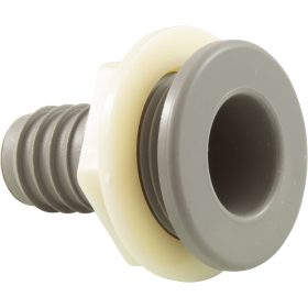 Bulkhead Wall Fitting, 3/4" Rb, Gray | 212-1827 212 1827 1.jpg
