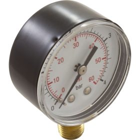 0-60 Pressure Test Gauge, Bottom Mount | 25501-000-800 25501 000 800 1.jpg