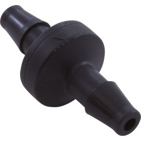 Check Valve, Ozone, AquaSunOzone, 1/4" Barb Kynar, Black | 691 43 333 0114 1.jpg