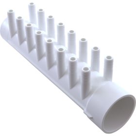 Manifold, 3/8" Barb, 16 Port, 1-1/2" Slip x 1-1/2" Spigot | 53015500 55 110 2062 1.jpg