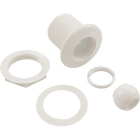 Jet Intl, BWG/HAI Hydro Jet, Long, 3-3/8"fd, Dir, w/Nut, Wht | 10-3300WHT 55 138 1001 1.jpg