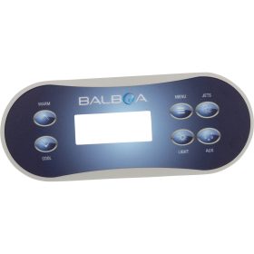 Balboa TP500S Spa Control Panel – Overlay, Jets / Aux / Light, 17204 58 138 1235 1.jpg