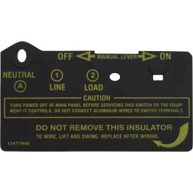 Timer Insulator Protector, Intermatic, Short | 124T1948 59 155 1591.jpg