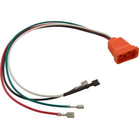 Receptacle, H-Q, Fiber Optic, Molded, 18/4, Air VH, Orange | 09-0026C 60 355 1064 1.jpg