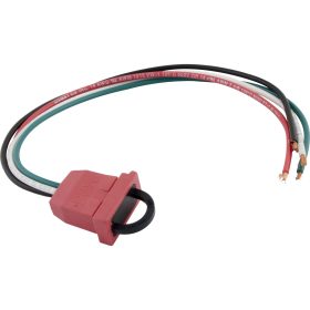Receptacle, H-Q, Pump 1, 2 Speed, Molded, Red, 14/4 | 09-0022C-A 60 355 1403 1.jpg