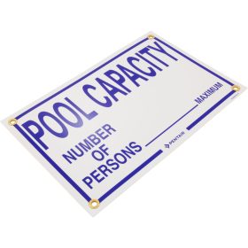 Sign, Pool Capacity, 18" x 12" | R230900 76 102 1005 1.jpg