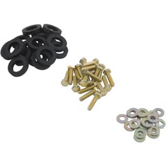 Heat Exchanger Hardware Kit, Zodiac, LRZE/LRZM/LXi, Bronze | R0477200 Image