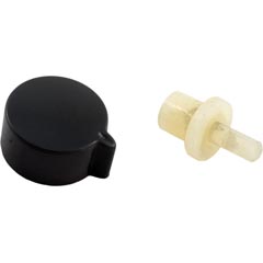 Thermostat Knob, Raypak R185/185/R185A/R185B, Black | 009499F Image