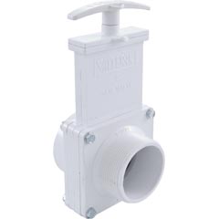 Gate Valve, 3 pc, SS Paddle, Valterra, 2"fpt x 2"mpt, 30psi | 4208 Image