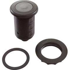 Air Button, TDI 3428, Low Prof,1-1/4"hs,1-5/8"fd, Black | MPT-06060-3428 Image