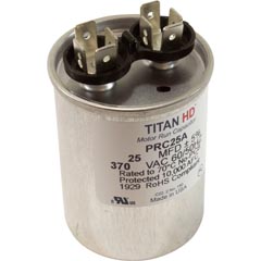 Run Capacitor, 25 MFD, 370v, 1-3/4" x 2-3/8" | RD-25-370 Image