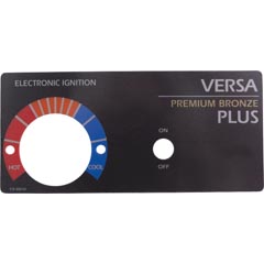 Dial Plate, Raypak 55A, Electronic Ignition | 900742 Image
