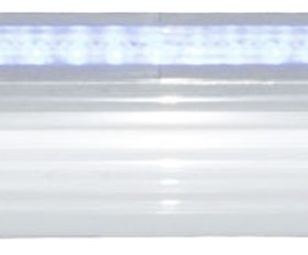 18" Led Waterfall, Back Port, 6" Lip, 100Ft Cord, Gray|25677-181-000