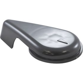 Handle, WW Top Access Diverter Valve, 2", Notched, Black|602-3541