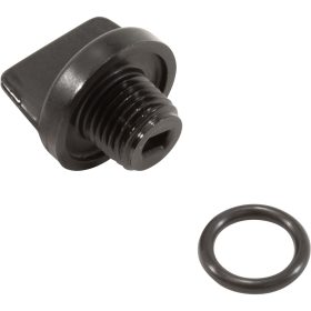 Drain Plug, Pentair Sta-Rite, 1/4"mpt, with O-Ring|U178-920PZ