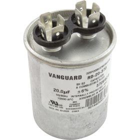 Run Capacitor, 20 MFD, 370v, 1-3/4" x 2-7/8"|RD-20-370