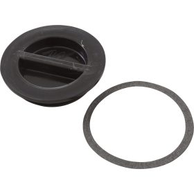 Flush Plug 1 1/2" W/Gasket- Black|400-4141