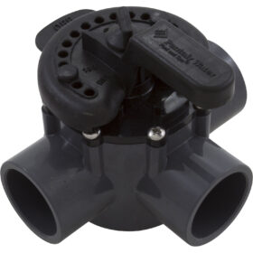 Diverter Valve, Pentair, 2" Spigot x 1-1/2" Slip, 3 Way | 263037 Diverter Valve, Pentair, 2" Spigot x 1-1/2" Slip, 3 Way | 263037