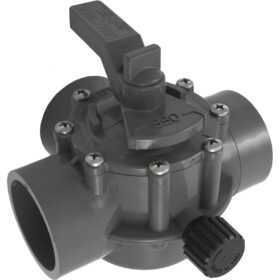 Diverter Valve, Jandy/Zod, 2"s/2-1/2"spg Pos Seal,3 Way,Gray | 2875