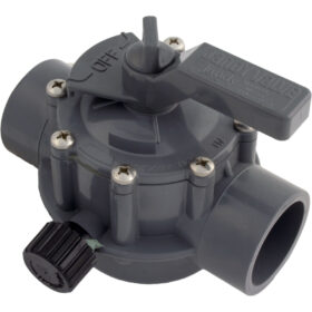 Diverter Valve, Jandy/Zod, 1-1/2"s/2"spg Pos Seal,2 Way,Gray | 1157 Diverter Valve, Jandy/Zod, 1-1/2"s/2"spg Pos Seal,2 Way,Gray | 1157