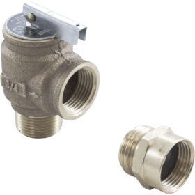 Pressure Relief Valve,Jandy/Zodiac,3/4" x 3/4",75psi,polymer | R0336100 Pressure Relief Valve,Jandy/Zodiac,3/4" x 3/4",75psi,polymer | R033610
