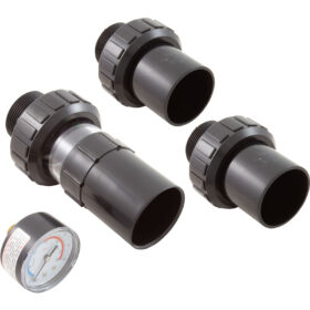 Union & Pressure Gauge Kit, Raypak Protege RPSF | 018252F Union & Pressure Gauge Kit, Raypak Protege RPSF | 018252F