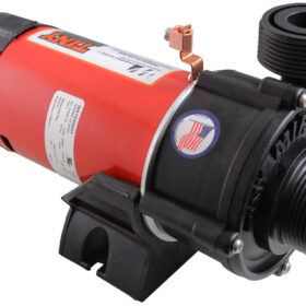 Waterway Tiny Might Spa Circulation Pump — 1/16 HP 115V 1" Union Side Discharge | 3312610-14 Waterway Tiny Might Spa Circulation Pump — 1/16 HP 115V 1" Union Side