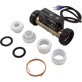 Heater, Bath, H-Q InLine, PH101-10UV,1.5" x 7",115v,1kW,VAC | PH101-10