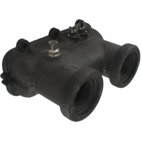 Inlet/Outlet Header, Raypak 130A, Complete | 011594F Inlet/Outlet Header, Raypak 130A, Complete | 011594F