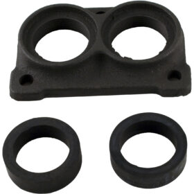 Flange, Raypak 53/53A/55A/153/155A/183A/185, In/Out | 002432F Flange, Raypak 53/53A/55A/153/155A/183A/185, In/Out | 002432F