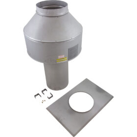 Indoor Stack Kit, Raypak 406A/407A | 009841 Indoor Stack Kit, Raypak 406A/407A | 009841