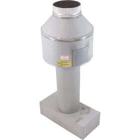 Drafthood, Raypak 156A, Indoor, w/ Adapter | 014358 Drafthood, Raypak 156A, Indoor, w/ Adapter | 014358