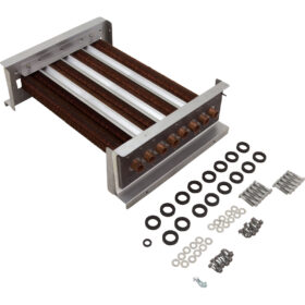 Heat Exchanger Tube Assy, Zodiac Jandy LRZE/LRZM 250, Copper | R049010