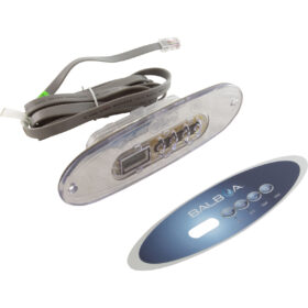 Topside, BWG MVP260/VL260, 4-Button, Jets/Jets/Temp/Light | 55049KIT Topside, BWG MVP260/VL260, 4-Button, Jets/Jets/Temp/Light | 55049KIT