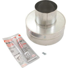 Kit Metal Flue Collar 4 Inx8 In Accessory | 77707-0077 Kit Metal Flue Collar 4 Inx8 In Accessory | 77707-0077