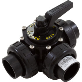 1-1/2" 3 Port Perma-Sealvalve "Unionized" | OV3-1500U 1-1/2" 3 Port Perma-Sealvalve "Unionized" | OV3-1500U